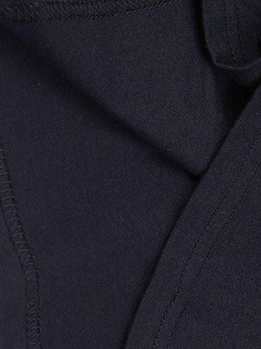 Bicycle Printed Comfortable Cotton T-shirt, Summer Men's Casual Street Style Elastic Round Neck T-shirt