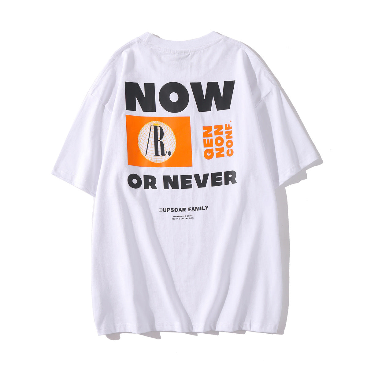 Street Trend Men And Women With The Same StyleCouples RoundNeck Short Sleeves