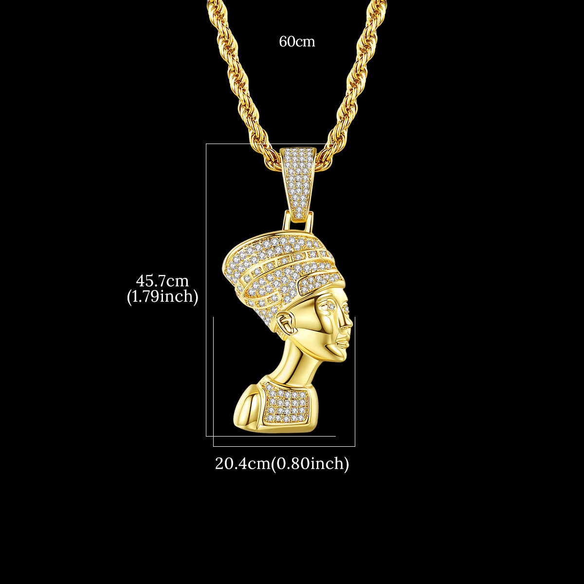 Hip Hop street style pendant jewelry for men.