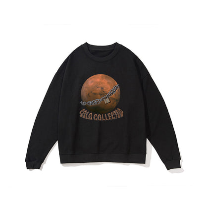Europe And The United States Street Thickening Loose Hoodie