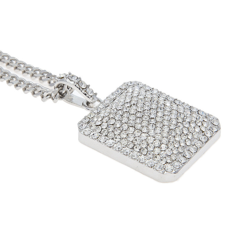 Hiphop Hiphop Full Diamond Cuba Men's Necklace