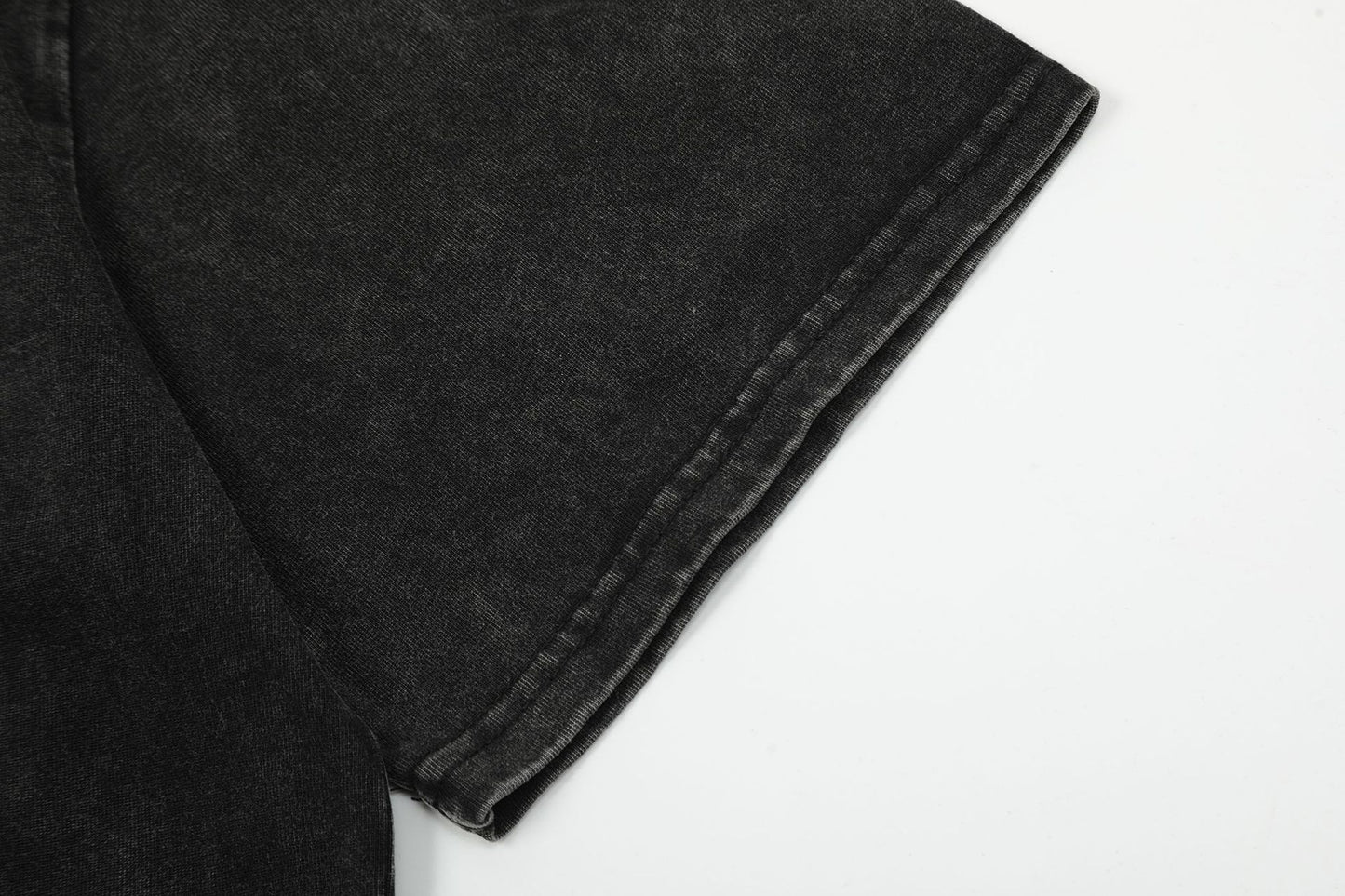 American Street Vintage Flame Skull T-shirt Men