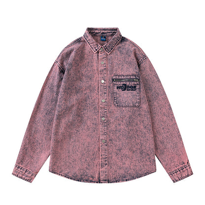 Washed Do The Old Cowboy Shirt Coat Men's Street SKU: CJDS195451307GT Lists: 4