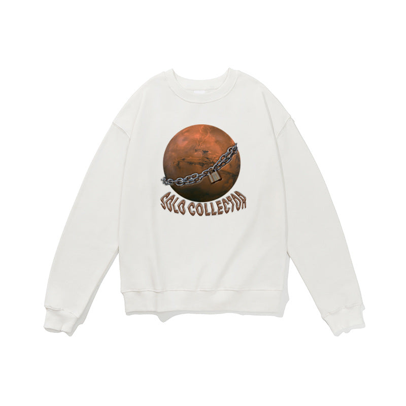 Europe And The United States Street Thickening Loose Hoodie
