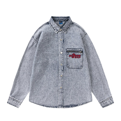 Washed Do The Old Cowboy Shirt Coat Men's Street SKU: CJDS195451307GT Lists: 4