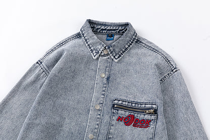 Washed Do The Old Cowboy Shirt Coat Men's Street SKU: CJDS195451307GT Lists: 4