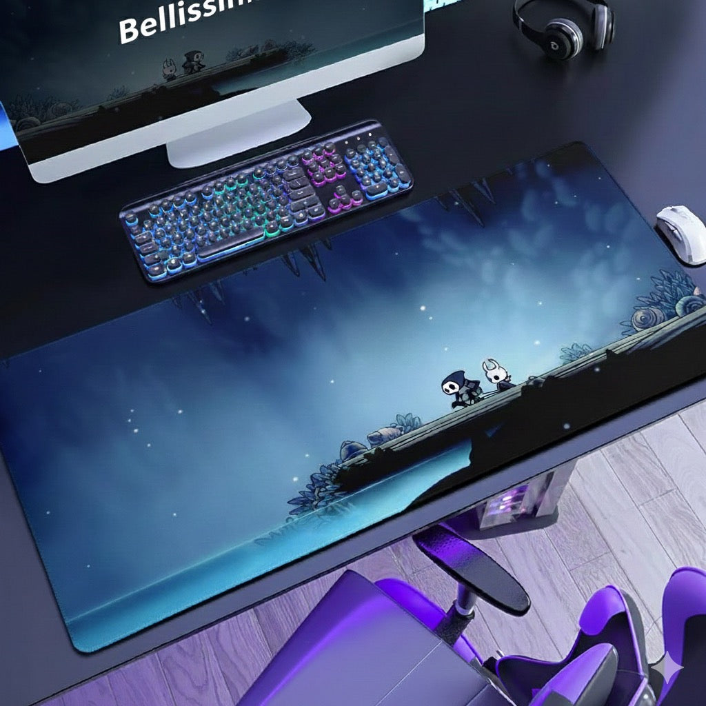 Hollow Knight Gamer Mouse Pad – Large XXL Keyboard & Desk Mat for PC/Laptop