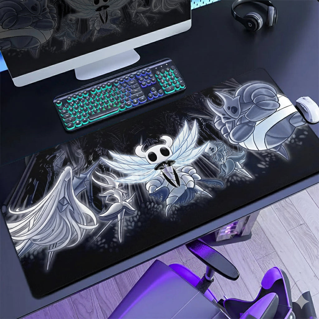Hollow Knight Gamer Mouse Pad – Large XXL Keyboard & Desk Mat for PC/Laptop