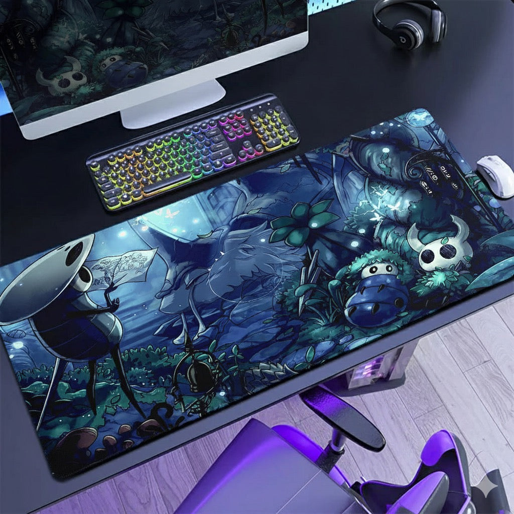 Hollow Knight Gamer Mouse Pad – Large XXL Keyboard & Desk Mat for PC/Laptop