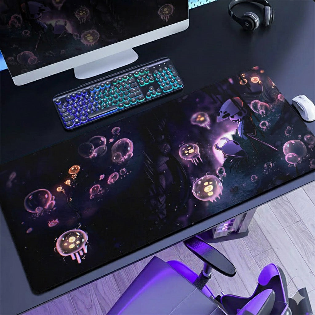 Hollow Knight Gamer Mouse Pad – Large XXL Keyboard & Desk Mat for PC/Laptop