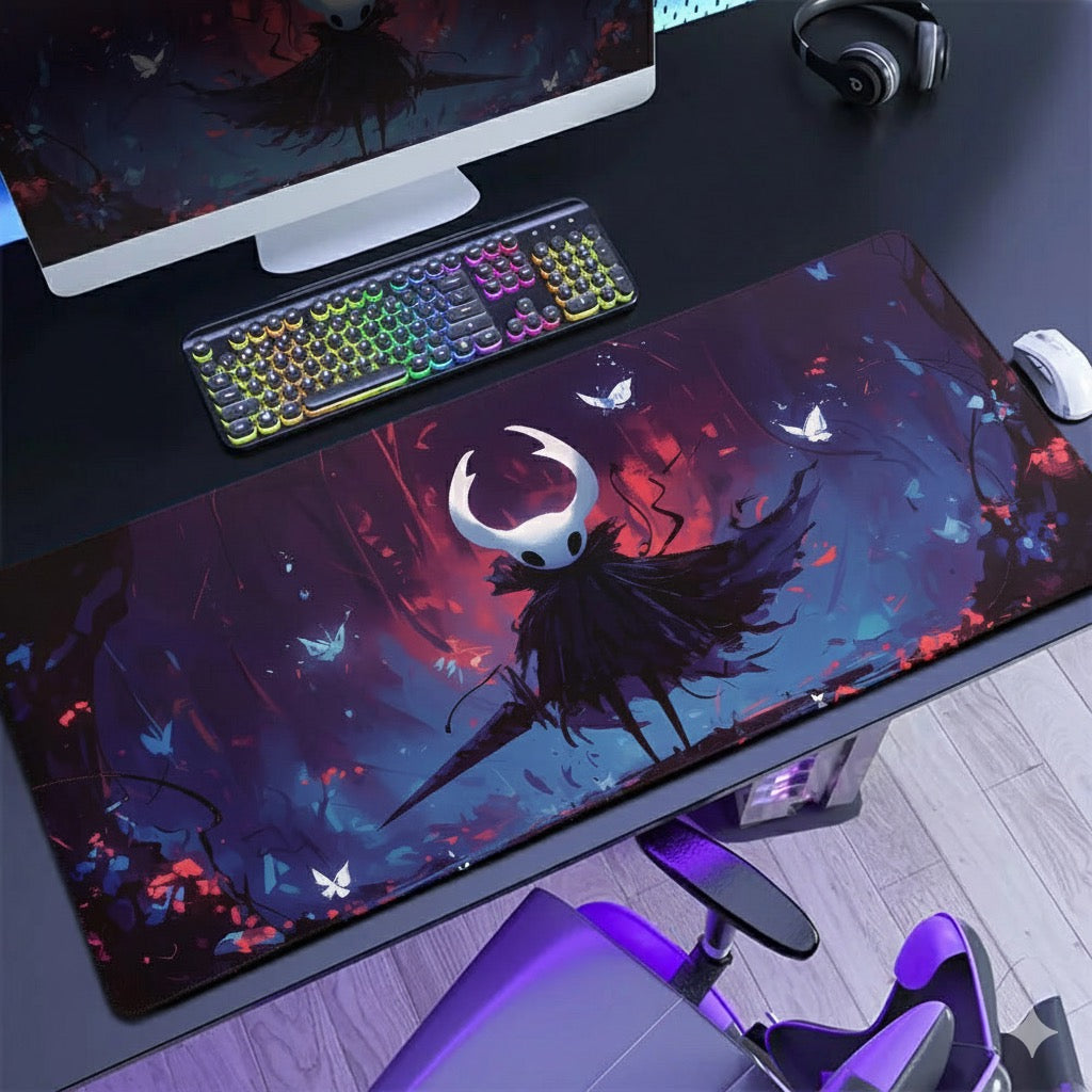 Hollow Knight Gamer Mouse Pad – Large XXL Keyboard & Desk Mat for PC/Laptop