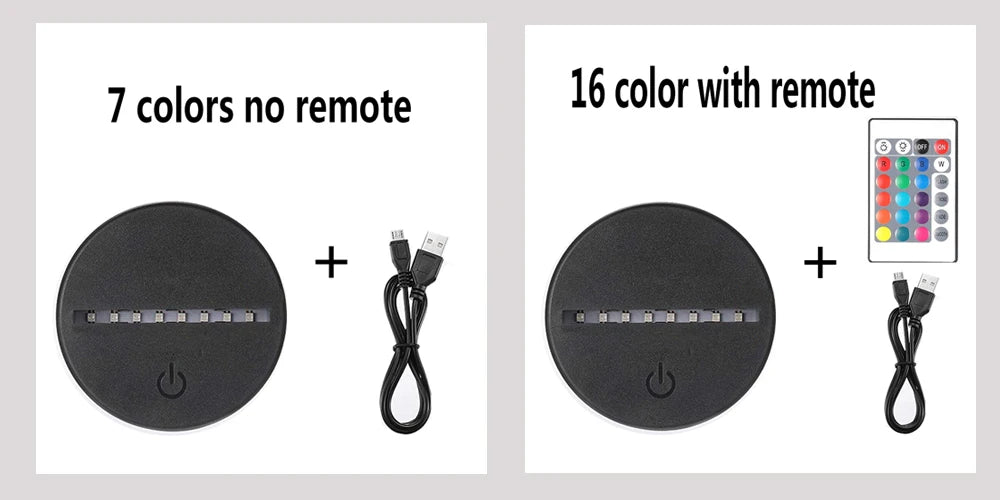 Hollow Knight 3D LED Night Light – 7/16 Color Changing Game Lamp, Birthday & Christmas Gift